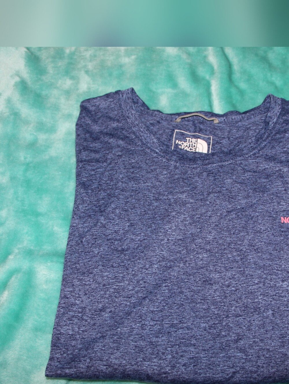 Women's Blue North Face Tee - Picture 2 of 7